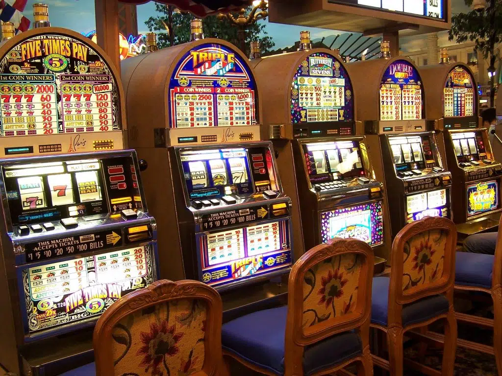 Machine à sous dans les casinos