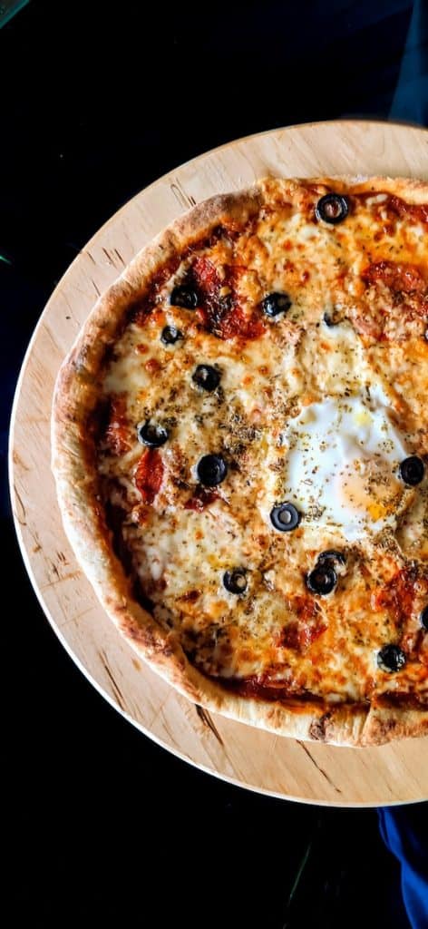 Quel est le diamètre de la pizza surgelée ?